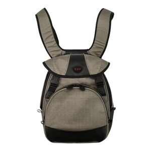 Tumi T2 Ballistic Black Gray Multi Compartment Travel Backpack Waist Carry Bag ;